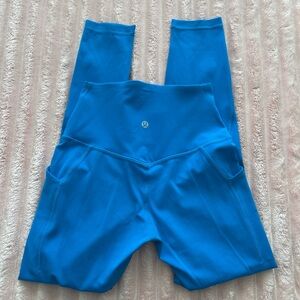 lululemon athletica Electric Blue Leggings